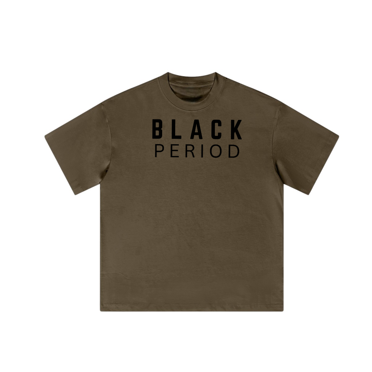 BLACK PERIOD Heavyweight Loose TEE