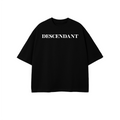 DESCENDANT Cropped Oversized Tee