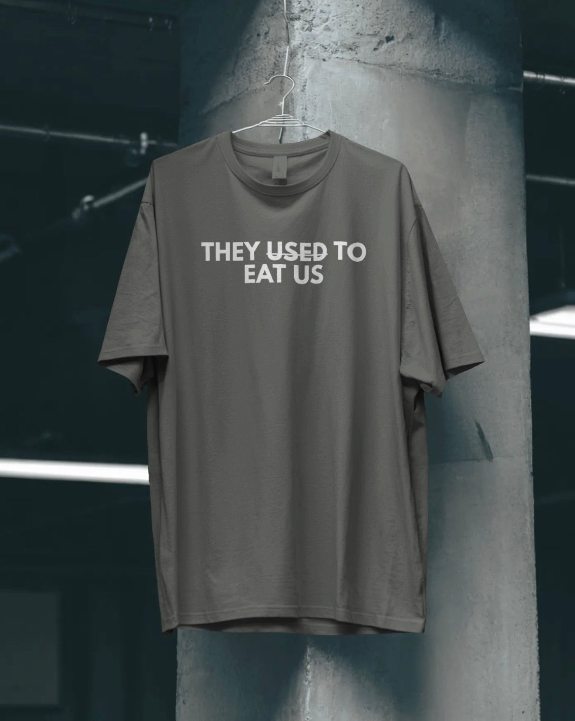 “They Used to Eat us” Short-Sleeve T-Shirt