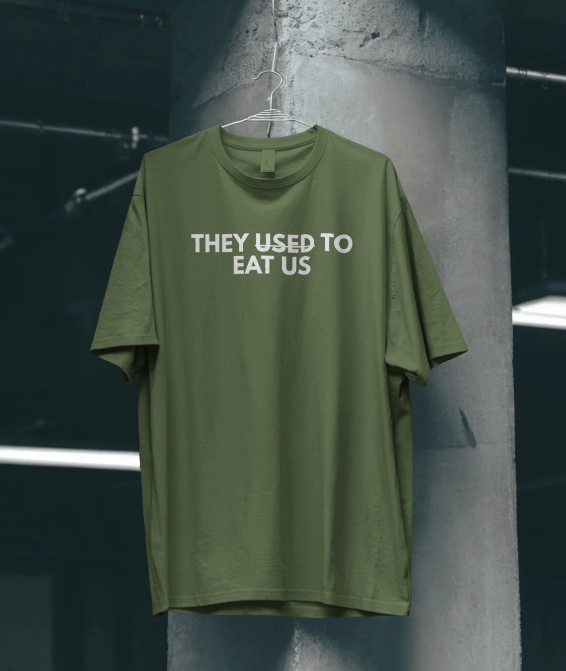 “They Used to Eat us” Short-Sleeve T-Shirt