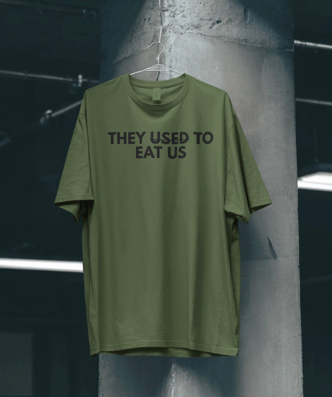 “They Used to Eat Us” Short-Sleeve T-Shirt